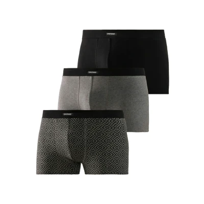 Abbildung von Bruno Banani Boxer, (Packung, 3 St.), 1x mit modischem Druck