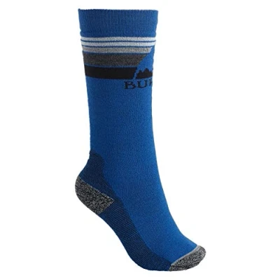 Abbildung von Burton Jungen Emblem Midweight Snowboardsocken, Classic Blue, SM