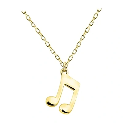 Abbildung von Sofia Milani Eighth NOTE Music Halskette, Damen, Größe: One Size, Gold coloured