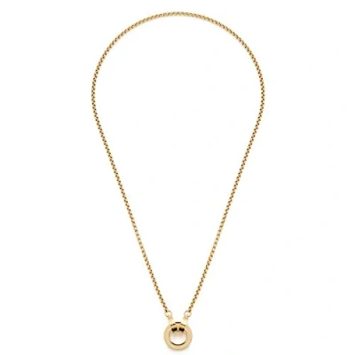 Abbildung von JEWELS BY LEONARDO Halskette Clip &amp; Mix Lolita Venezianer Kette aus goldfarbenem Edelstahl kurze Basickette mit Ring für Charm Anhänger 43 cm Länge Schmuck Geschenk Damen 018412