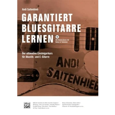 Abbildung von Garantiert Bluesgitarre lernen (Buch/MP3 CD): Der ultimative Einsteigerkurs für Akustik und E Gitarre (Garantiert Lernen)