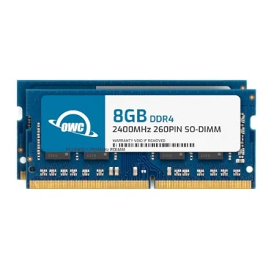 Abbildung von OWC 16GB Memory Upgrade Kit 2 x 8GB PC19200 DDR4 2400MHz SO DIMMs für 27&quot; iMac Retina 5K (Mid 2017), Mac Mini (Late 2018), und kompatible PCs