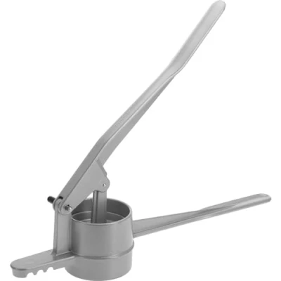 Abbildung von Westmark Spätzle /Kartoffelpresse, Retro Verpackung, Aluminiumdruckguss, 41 x 9,3 11 cm, Spätzlepress, Silber, 6110RT60