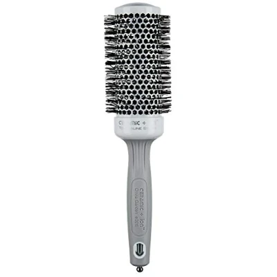 Abbildung von Olivia Garden Rundhaarbürste Ceramic + Ion 45, antistatische Ionen mit Keramikkörper und Nylonborsten, 45 mm 1er Pack