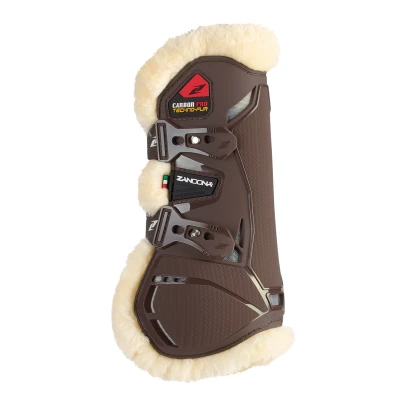 Abbildung von Zandona Gamaschen Carbon Pro Techno Fur Braun