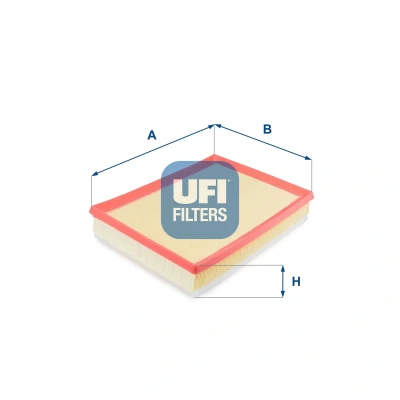 Abbildung von UFI Filters 30.292.00 Luftfilter für Autos