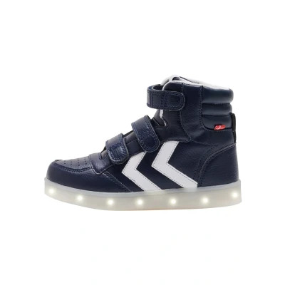 Abbildung von Hummel Stadil Flash Sneaker high für Kinder, Größe: 28, Black iris Schuhe