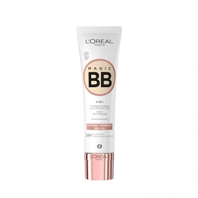 Abbildung von L&#039;Oréal Paris BB Crème C&#039;est Magic Teint Perfector 5 in 1 feuchtigkeitsspendende Tönungscreme 24H für alle Hauttypen leichte und natürliche Deckkraft LSF 11 Farbton: sehr hell (01) 30