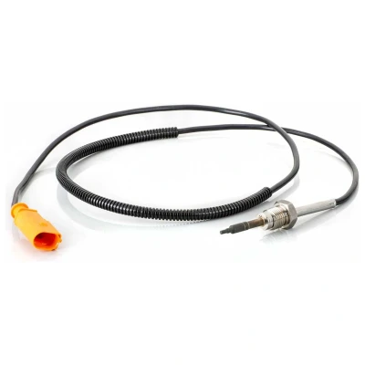 Abbildung von HELLA 6PT 014 494 801 Sensor, Abgastemperatur VOLKSWAGEN: Transporter 5 Bus, Multivan (7HM,