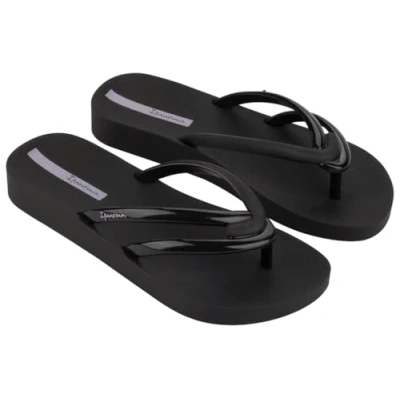 Abbildung von Ipanema Damen Comfy Fem Flache Sandale, Schwarz, 37 EU