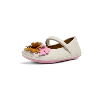Abbildung von Camper Riemchenballerina für Kinder, Größe: 33, Weiß natural Schuhe