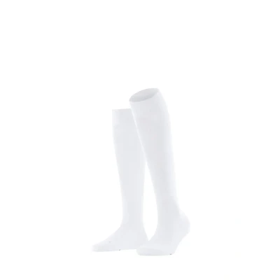 Abbildung von FALKE Damen Kniestrümpfe Vitalizer W KH Baumwolle mit Kompression 1 Paar, Weiß (White 2009), 35 36