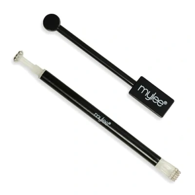 Abbildung von Mylee Magnet Duo für Cat Eye Gel Nagellack, 2 Stück Magnetstift, DIY Nail Art Maniküre Werkzeug 3D Halo Effekt, LED UV Magnetstift