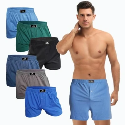 Abbildung von SGS 6 10 Pack Unterhosen Mann Herren Boxershorts Men (6.Stück, 6/L)