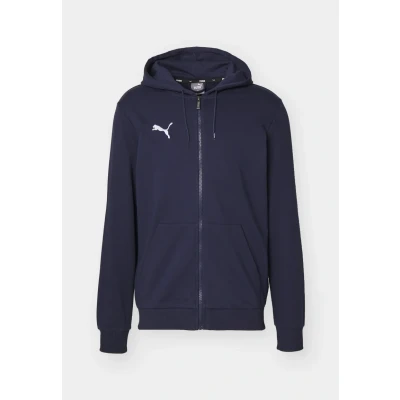 Abbildung von Puma Teamgoal Casuals Hooded Jacket Sweatjacke, Herren, Größe: XL, Navy/white