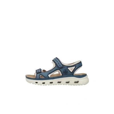 Abbildung von RIEKER Sport Sandale »Outdoorsandale«, Sommerschuh, Sandalette, Plateauabsatz, mit Klettverschlüssen