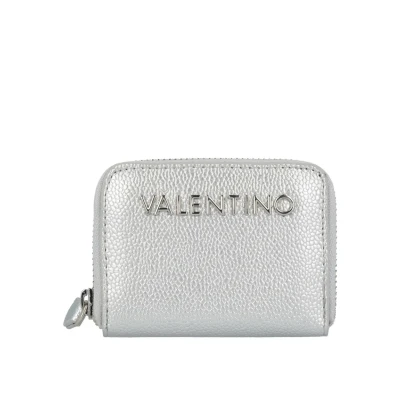 Abbildung von Valentino Bags Divina Geldbörse, Damen, Größe: One Size, Argento