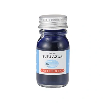 Abbildung von J.Herbin 11512T (1 Tinteflakon 10 ml für Füller) azurblau