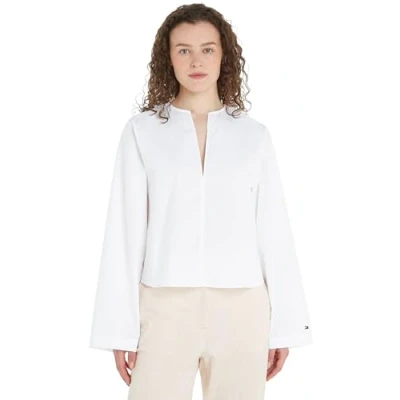Abbildung von Tommy Hilfiger Bluse, Damen, Größe: 38, Th optic white