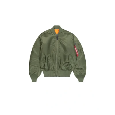 Abbildung von Alpha Industries MA Bomberjacke, Herren, Größe: XXL, Sage green