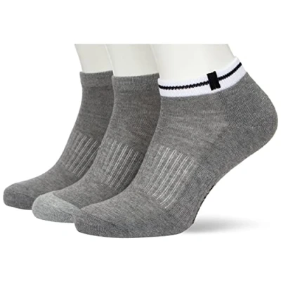 Abbildung von Nur Die Damen Sport Sneaker 3er Pack Socken, Graumel, Einheitsgröße EU
