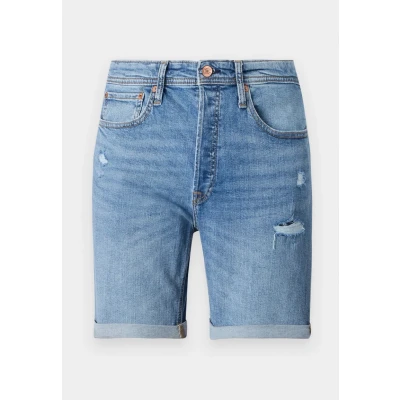 Abbildung von Jack &amp; Jones Jjirick Jjioriginal Jeans Shorts, Herren, Größe: XS, Blue denim
