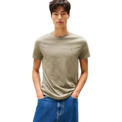Abbildung von Tommy Jeans T Shirt »TJM XSLIM JASPE HTR TEE EXT«, Mit Rundhalsausschnitt