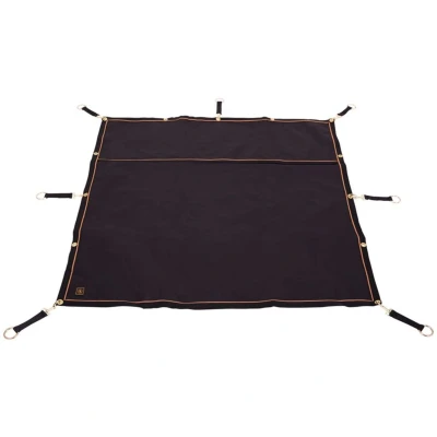 Abbildung von BR Boxentürabsperrung Schwarz 120x200cm