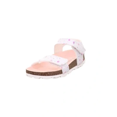 Abbildung von Superfit Fussbettpantoffel Sandale, Weiß 1010, 31 EU Weit
