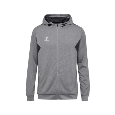 Abbildung von Hummel Authentic Trainingsjacke, Herren, Größe: XXL, Grey melange