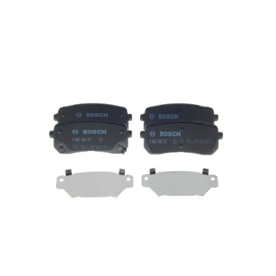Abbildung von BOSCH 0 986 494 971 Bremsbelagsatz Low Metallic mit integriertem Verschleißwarnkontakt KIA: SORENTO 3