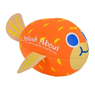 Abbildung von Splash About Kugelfisch Neopren Aqua Ball Poolspielzeug Orange
