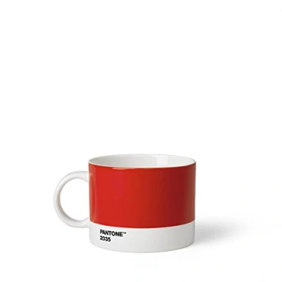 Abbildung von Pantone Teebecher, Porzellan, Red 2035, 10.4 x 8 cm
