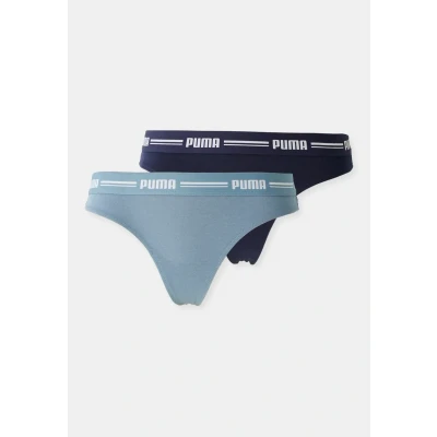 Abbildung von Puma Women 2 PACK String, Damen, Größe: Large, Dusk blue