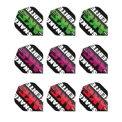 Abbildung von RED DRAGON Peter Wright Snakebite Assorted Hardcore Flight Pack (3 Sätze pro Packung)