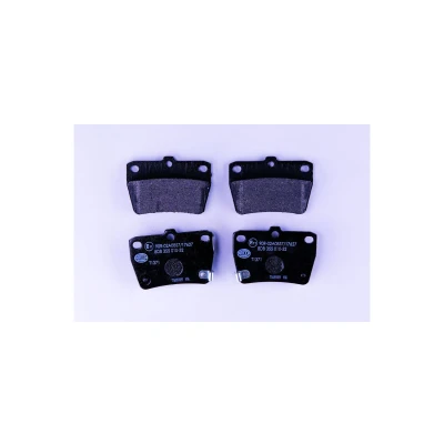 Abbildung von HELLA 8DB 355 010 521 Bremsbelagsatz mit akustischer Verschleißwarnung TOYOTA: RAV4 II Off Road, I Road