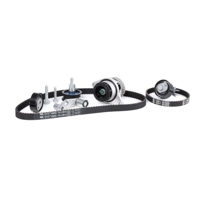 Abbildung von GATES KP25565XS 2 Wasserpumpe + Zahnriemensatz mit Tru Power VOLKSWAGEN: Golf 4, 4 Variant, Bora Saloon, SEAT: Leon I Hatchback