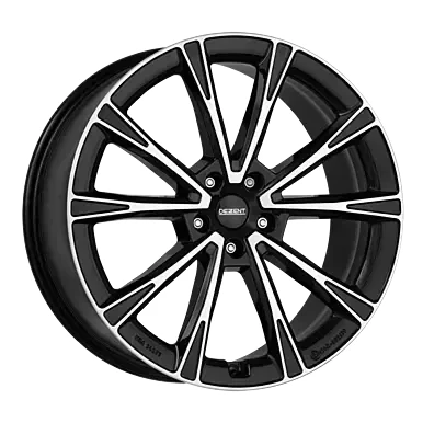 Abbildung von DEZENT 5 loch 18Zoll 112mm Alufelge ar dark schwarz TARF8BP49E Felge 7.5Zoll 49mm 66.6mm