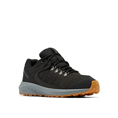 Abbildung von Columbia Trailstorm Crest Waterproof wasserdichte Trekking Und Wanderschuhe für Herren, Schwarz (Black x Ti Grey Steel), 40 EU,40 EU
