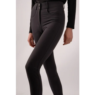Abbildung von Montar Reithose Megan Yati Highwaist Full Grip Grau 44