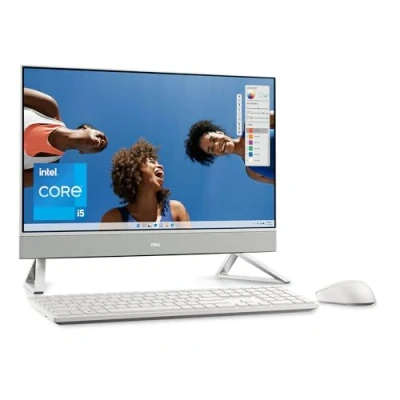 Abbildung von Dell All in One 5430 23.8&quot; FHD, Intel Core i5 1334U, Integrierte Grafik, 8 GB RAM, 512Gb SSD, Windows 11 Home, Deutsch QWERTZ Keyboard Weiss