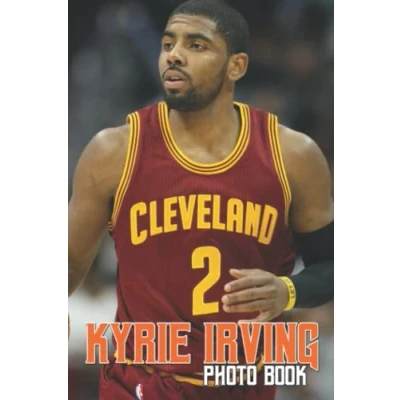 Abbildung von Kỵɾië Ịɾving Photo Book: Basketball Player Colorful Pictures For All Ages To Have Fun And Relax Ideal Gift Birthday&#039;s Day