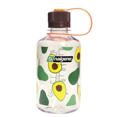 Abbildung von Nalgene Sustain Tritan BPA freie Wasserflasche aus 50% Kunststoffmüll, 473 ml, schmaler Öffnung, Avocado