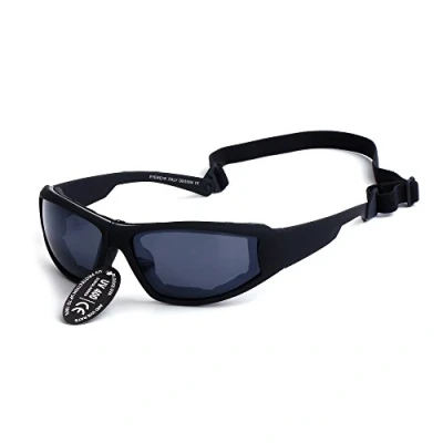 Abbildung von Supertrip Sonnenbrille Polarisierte Herren Sportbrille Fahrradbrille Radsportbrille Motorradbrille Skibrille für Sport und Freizeit Color Schwarz