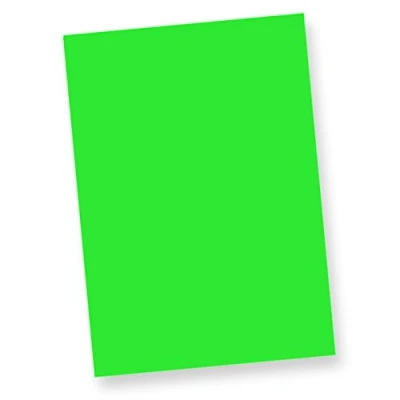 Abbildung von Neonpapier NEON Grün 50 Blatt DIN A4 80 g/qm farbiges Briefpapier, Leuchtpapier
