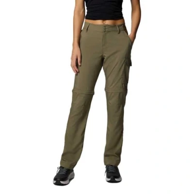 Abbildung von Columbia Silver Ridge UTILITY Convertible PANT Outdoorhose, Damen, Größe: 34/R, Stone green