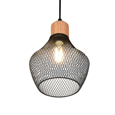 Abbildung von TRIO Leuchten Pendelleuchte »Borka«, 1 flammig, Leuchtmittel E27 ohne Leuchtmittel, Boho Hängelampe aus Rattan flammig exkl max 40W höhenverstellbar