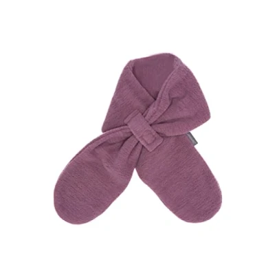 Abbildung von Sterntaler Baby Unisex Schal Kinder Melange Schal, Kinderschal, Kleinkind aus Microfleece (recycelt) lila, 70