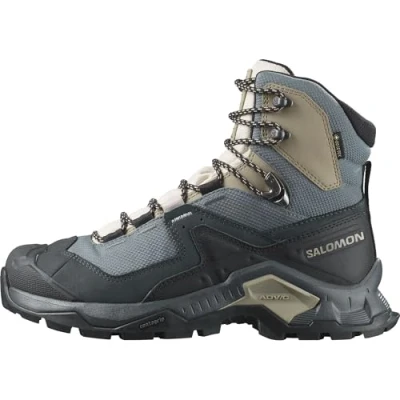 Abbildung von Salomon Quest Element Gore Tex Waterproof Women&#039;s Outdoor Shoes, Athletic inspiration, All terrain stability, and essentials, Ebony, 5