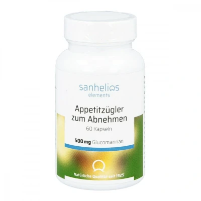 Abbildung von Sanhelios Appetitzügler zum Abnehmen Kapseln